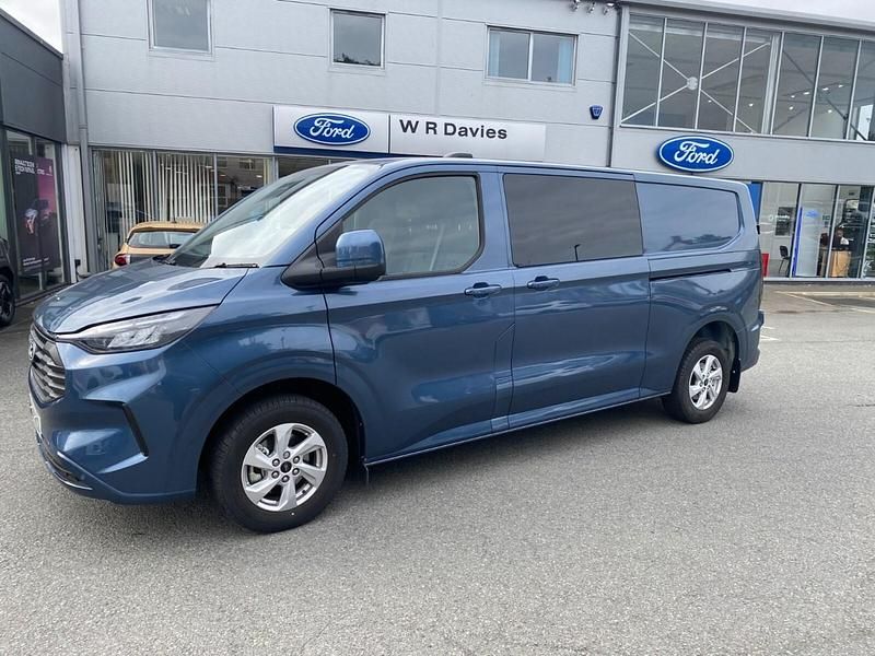 Used Ford Transit Custom Limited 136 HP (100 kW) 2024 Blue Van