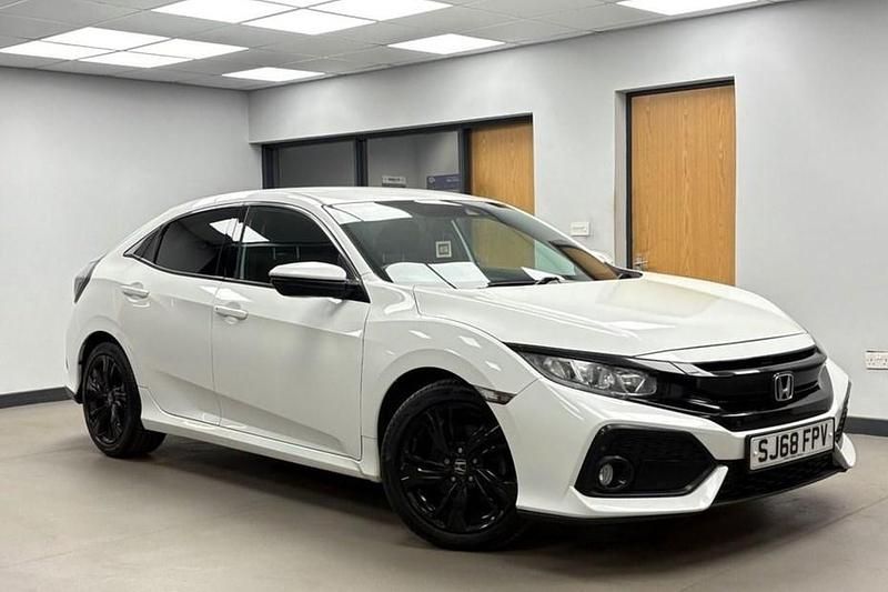 White Used 2018 Honda Civic SR Hatchback | £9,979 (Fair price) - Image 1/1