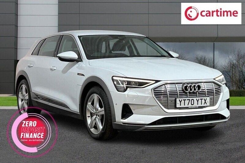 White Used 2020 Audi e-tron Comfort SUV | £17,750 (Fair price) - Image 1/3