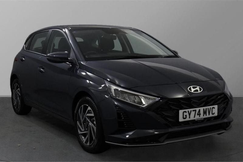 Aurora gray Used 2024 Hyundai i20 Advanced Hatchback | £17,095 (Fair price) - Image 1/4