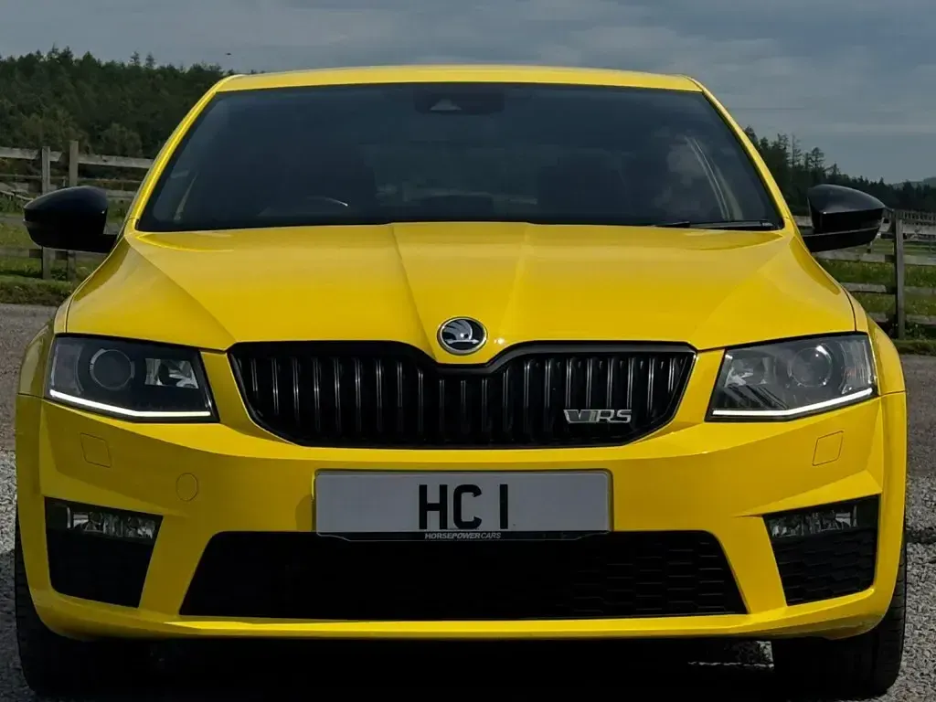 Used Skoda Octavia vRS 2014 Yellow Estate
