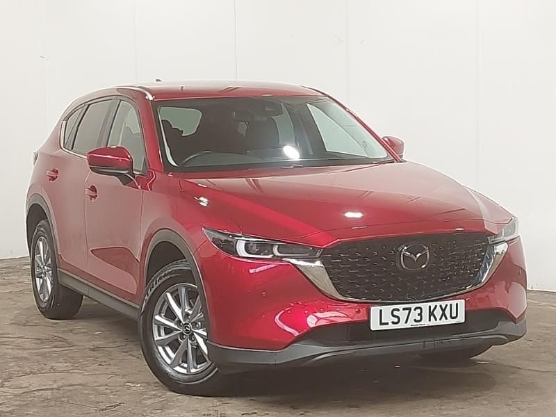 Red Used 2023 Mazda CX-5 Center-Line SUV | £17,998 (Good price) - Image 1/4