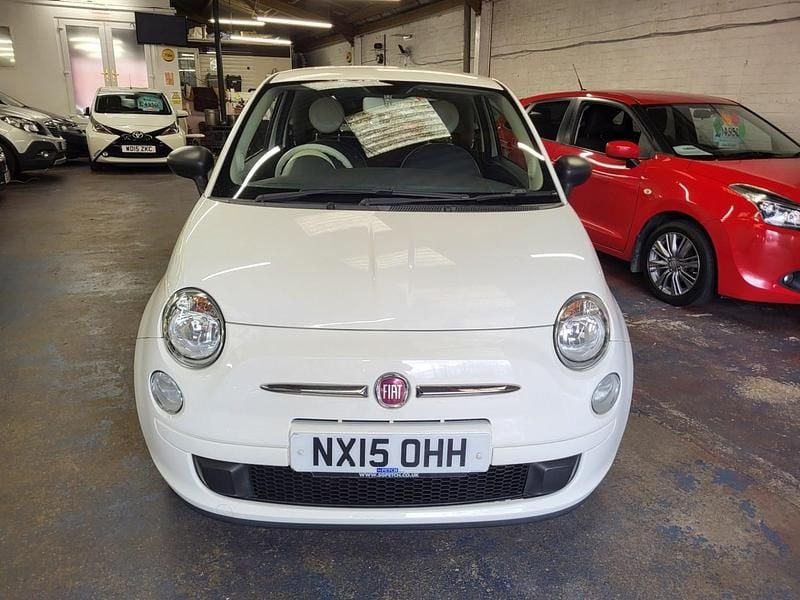 Used Fiat 500 Pop 69 HP (50 kW) 2015 White Hatchback