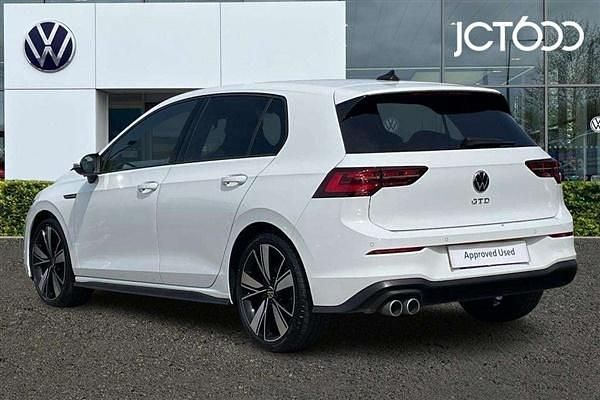 Used VW Golf VIII GTD 200 HP (147 kW) 2022 White Hatchback