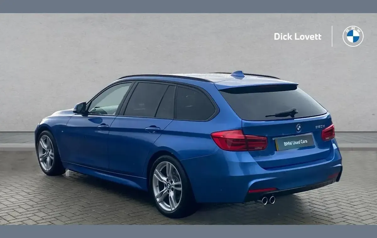 Used BMW 320 M Sport 188 HP (138 kW) 2018 Blue Estate