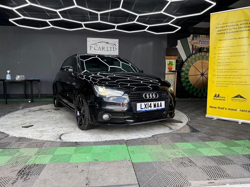 Begagnad Audi A1 Black Edition 140 HK (102 kW) 2014 Svart Halvkombi