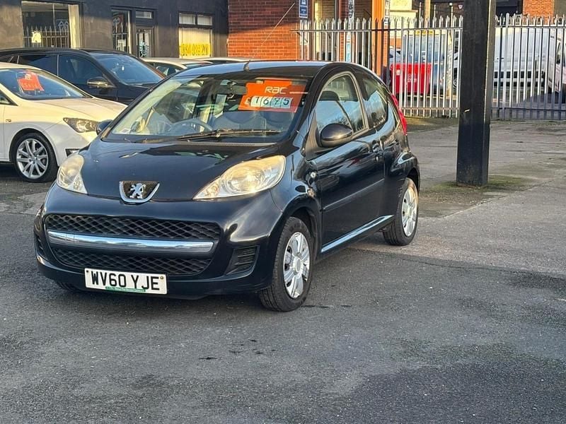 Used Peugeot 107 68 HP (50 kW) 2010 Black Hatchback