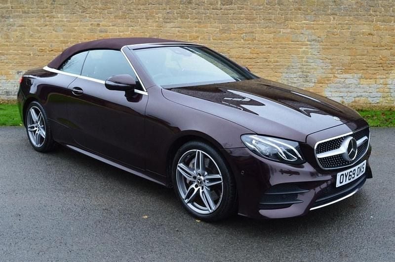 Red Used 2019 Mercedes E350 AMG line Cabriolet | £20,495 (Super price) - Image 1/4