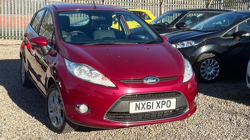 Red Used 2011 Ford Fiesta Zetec Hatchback | £1,799 (Good price) - Image 1/4