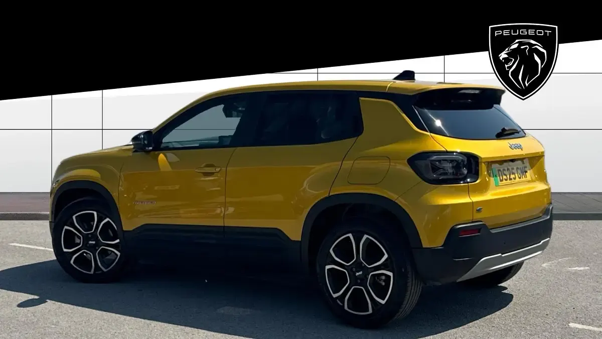 Used Jeep Avenger Summit 114 kW (156 HP) 2025 Yellow SUV