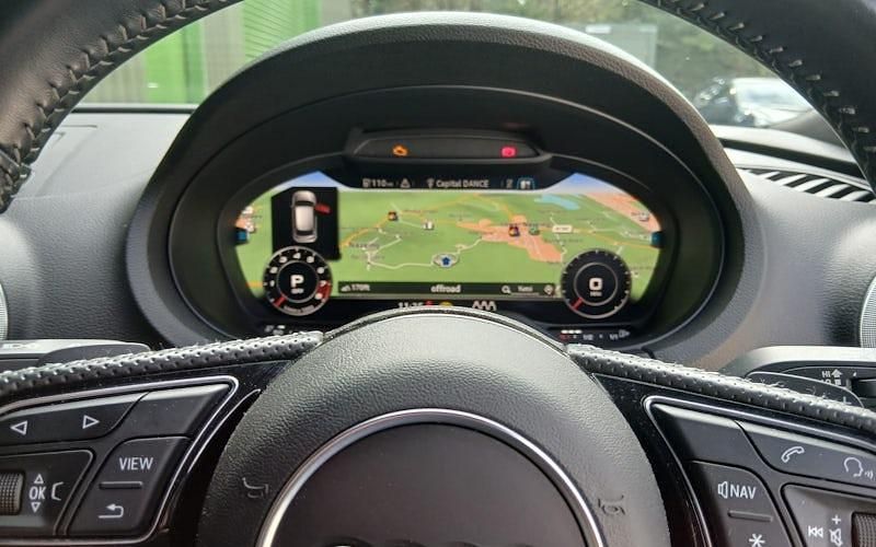 Used Audi S3 Sportback Performance 310 HP (228 kW) 2018 Blue Hatchback