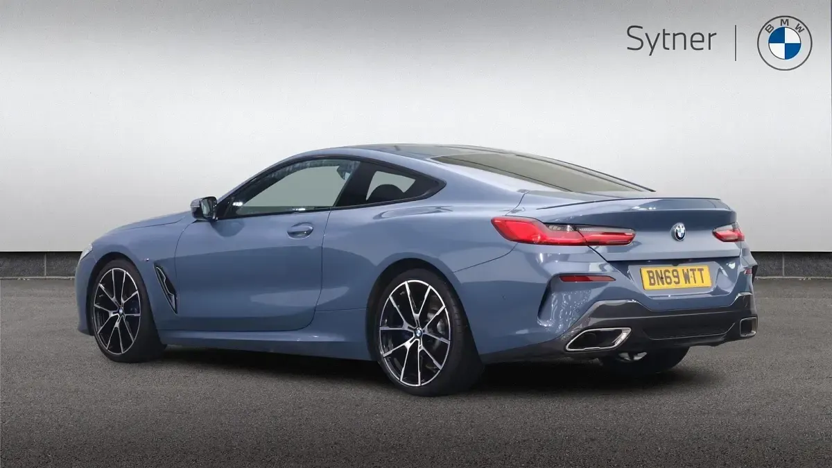 Used BMW 840 Comfort Edition 335 HP (246 kW) 2019 Blue Coupe