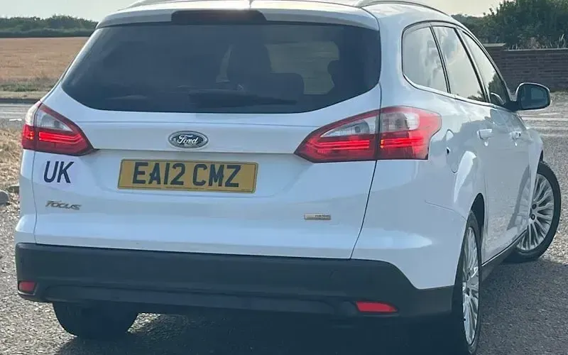 Used Ford Focus Titanium X 125 HP (91 kW) 2012 White Estate