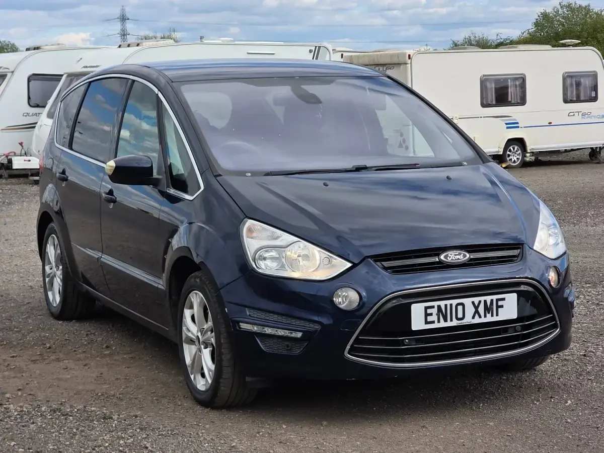 Used Ford S-MAX Titanium 140 HP (102 kW) 2010 Blue MPV