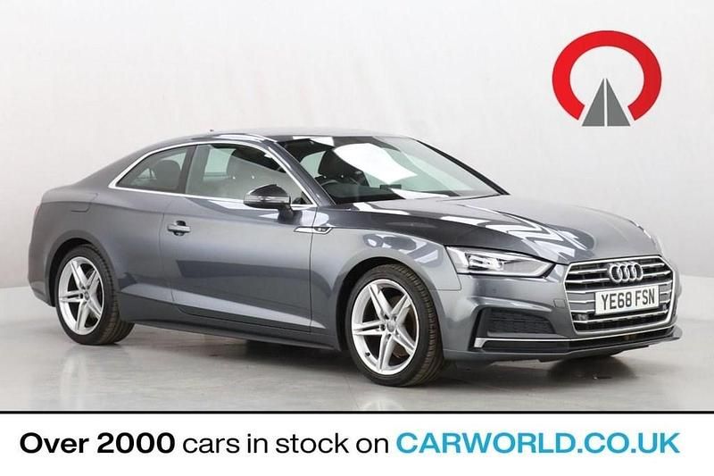 Grey Used 2018 Audi A5 S-Line Coupe | £13,990 (Fair price) - Image 1/3