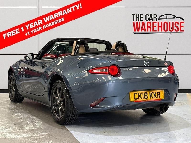 Used Mazda MX5 Inclusive 131 HP (96 kW) 2018 Blue Cabriolet