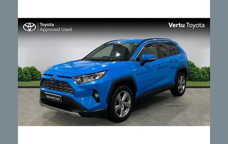 Used Toyota RAV4 Hybrid Design 218 HP (160 kW) 2021 Blue SUV