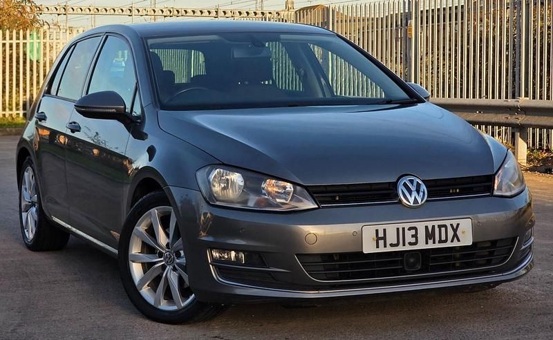 Grey Used 2013 VW Golf VII GT Hatchback | £4,595 (Good price) - Image 1/4