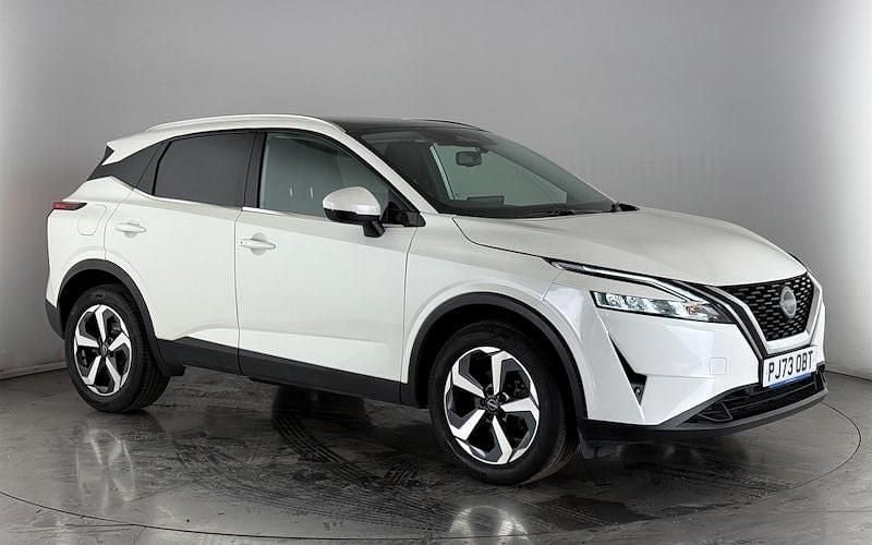 White Used 2023 Nissan Qashqai N-Connecta SUV | £17,550 (Good price) - Image 1/3