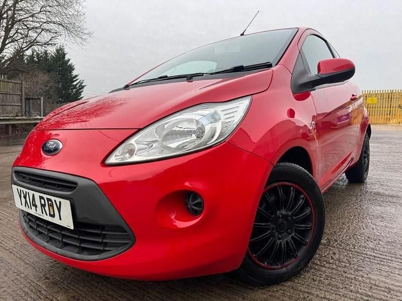 Red Used 2014 Ford Ka S Hatchback | £2,450 (Good price) - Image 1/4