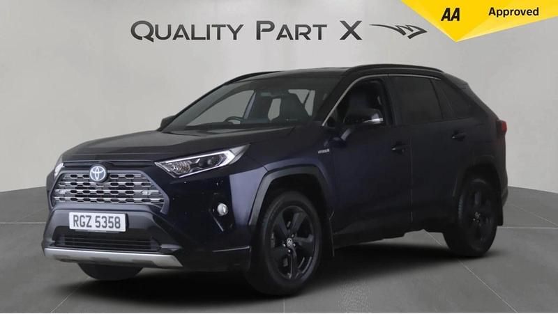 Used Toyota RAV4 2020 Blue/black Estate