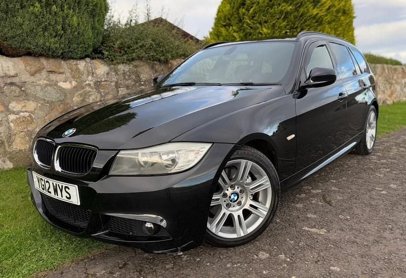Black Used 2012 BMW 318 M Sport Estate | £6,995 (Fair price) - Image 1/4