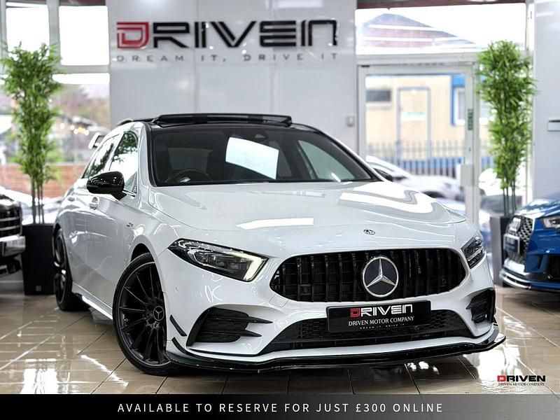 Used Mercedes A35 AMG Premium Plus 2018 White Hatchback