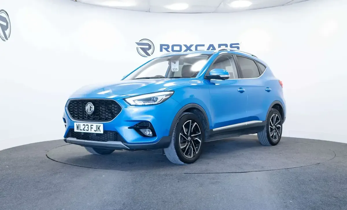 Used MG ZS Exclusive 106 HP (77 kW) 2023 Blue SUV