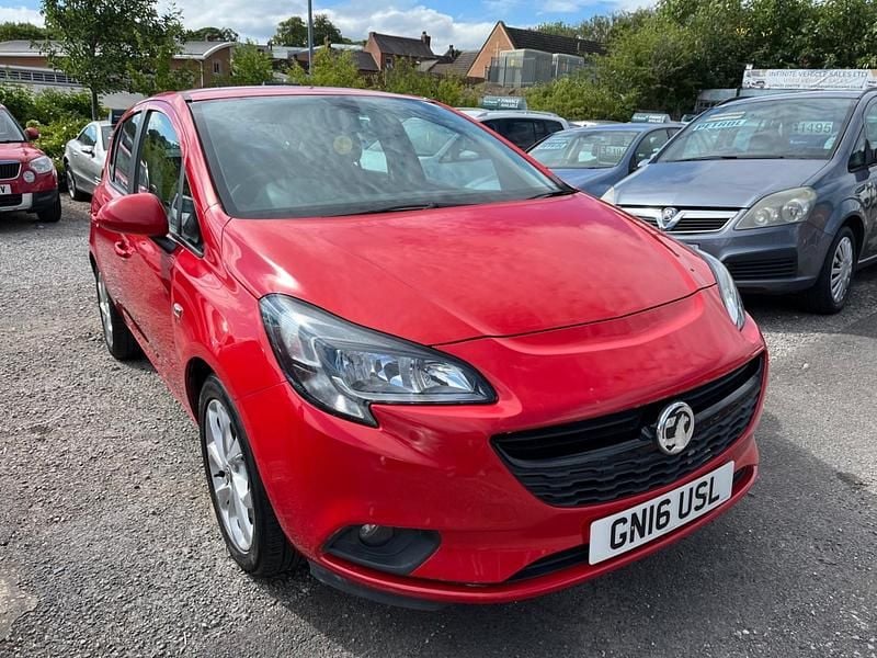 Red Used 2016 Vauxhall Corsa Hatchback | £2,895 (Super price) - Image 1/4