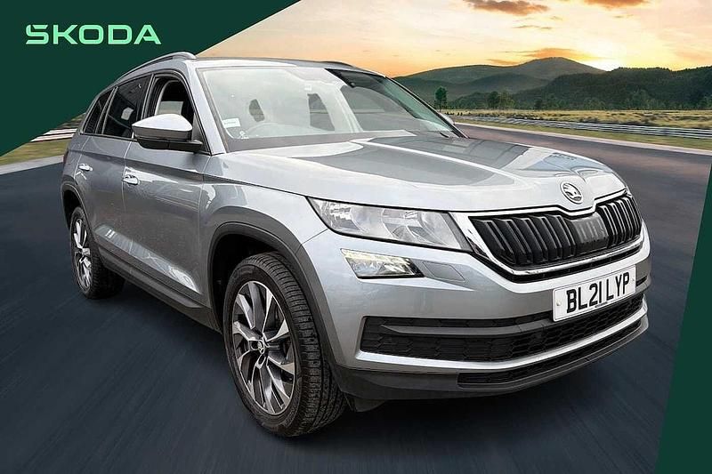 Used Skoda Kodiaq SE Drive 147 HP (108 kW) 2021 Grey SUV