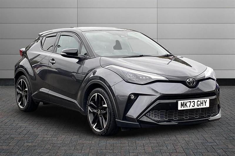 Grey Used 2023 Toyota C-HR+ Sport SUV | £24,795 - Image 1/3