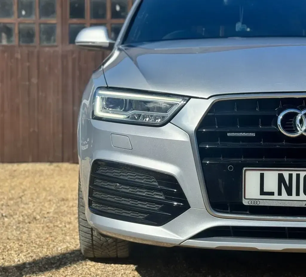 Used Audi Q3 S-line plus 184 HP (135 kW) 2016 Silver SUV