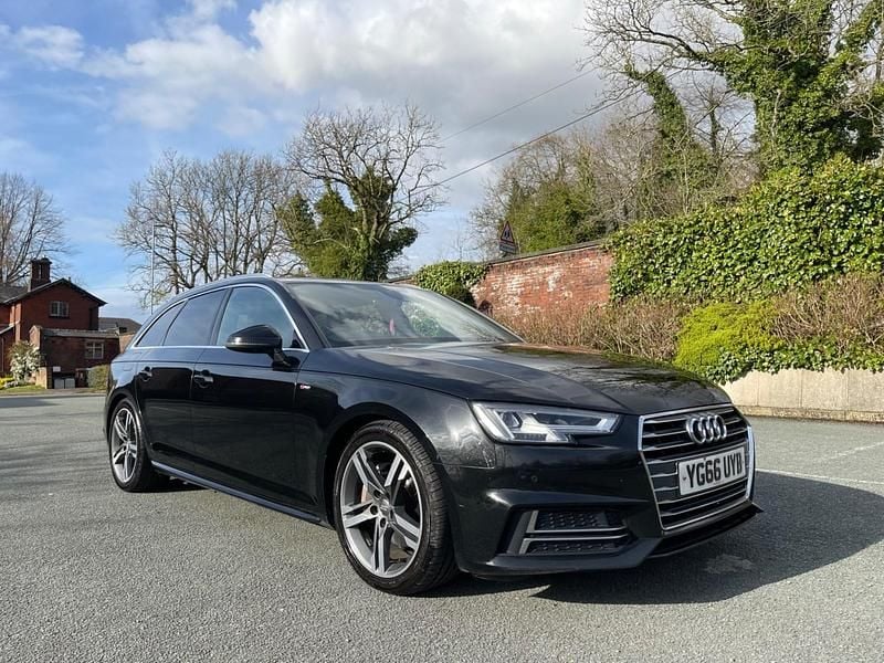 Black Used 2016 Audi A4 S-Line Estate | £7,795 (Fair price) - Image 1/4