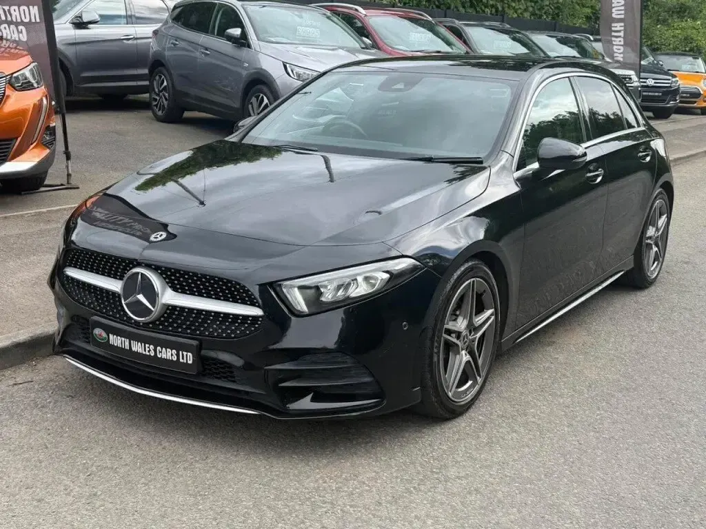 Used Mercedes A200 Executive 163 HP (119 kW) 2019 Black Hatchback