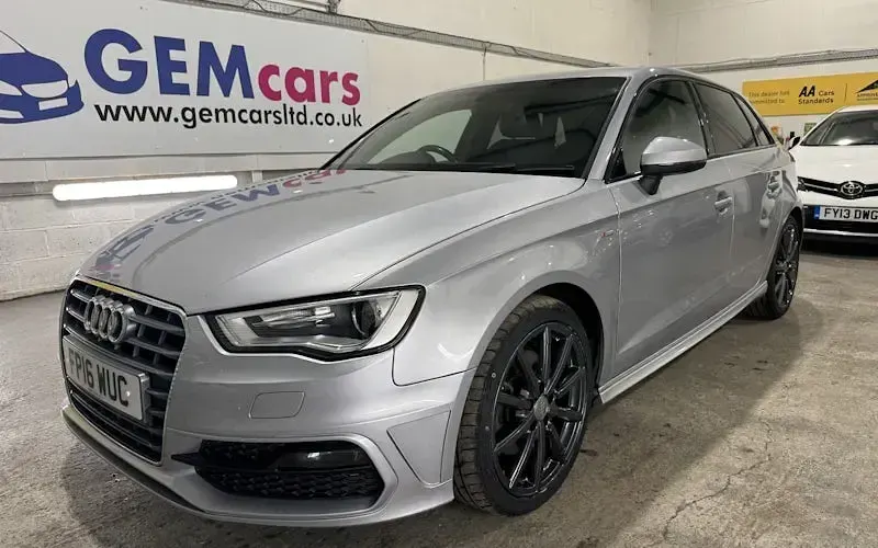 Used Audi A3 Sportback S-Line 184 HP (135 kW) 2016 Silver Hatchback