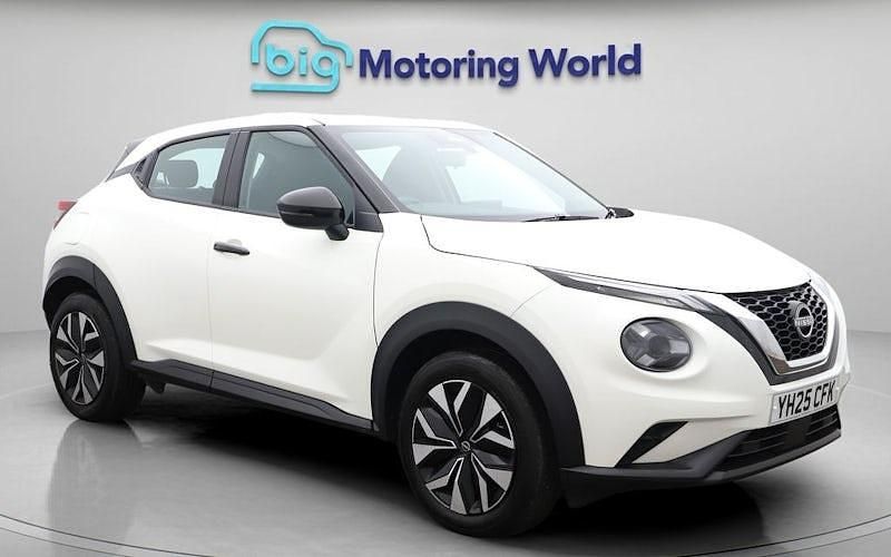 Used Nissan Juke Acenta Premium 114 HP (83 kW) 2025 White SUV