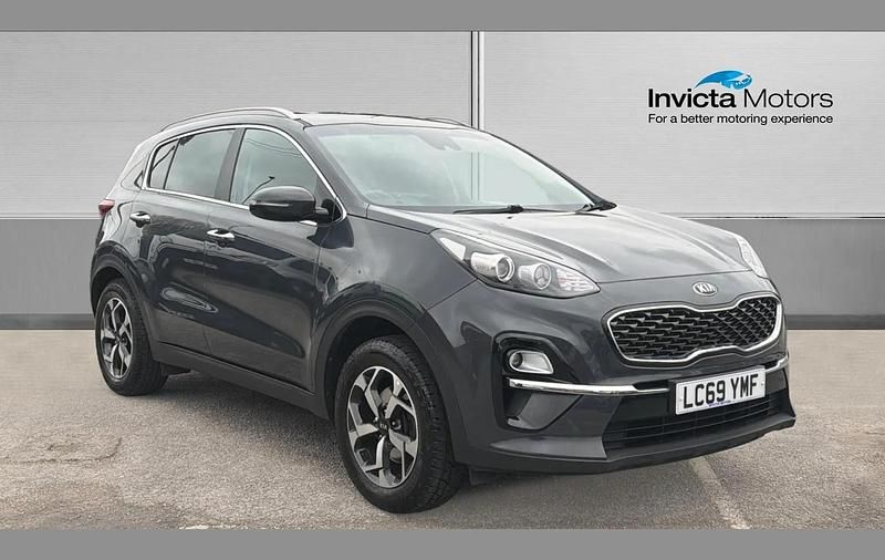 Used Kia Sportage 130 HP (95 kW) 2019 Grey SUV