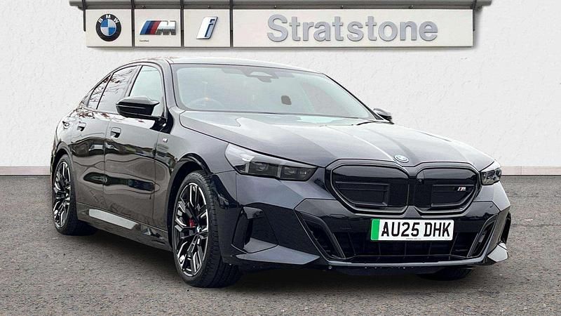 Black New 2025 BMW i5 Shadowline Sedan | £71,999 - Image 1/3