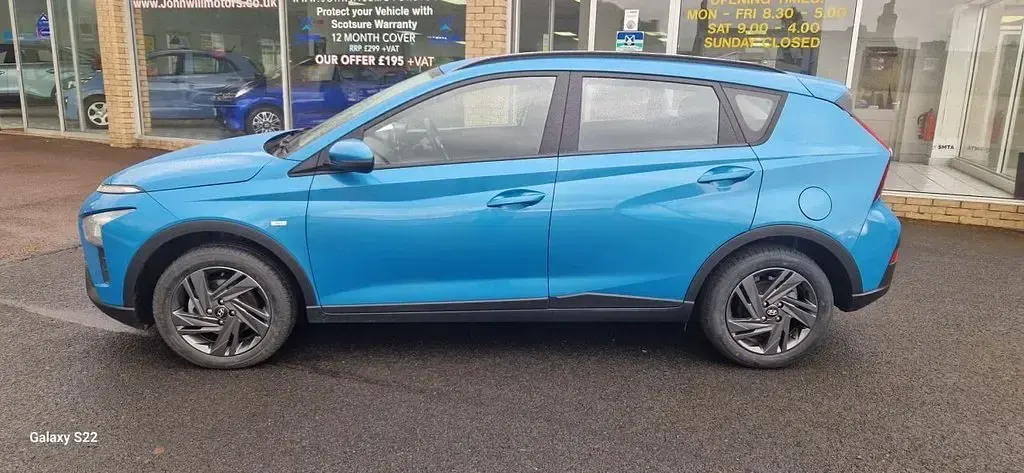 Used Hyundai Bayon SE 100 HP (73 kW) 2022 Turquoise SUV