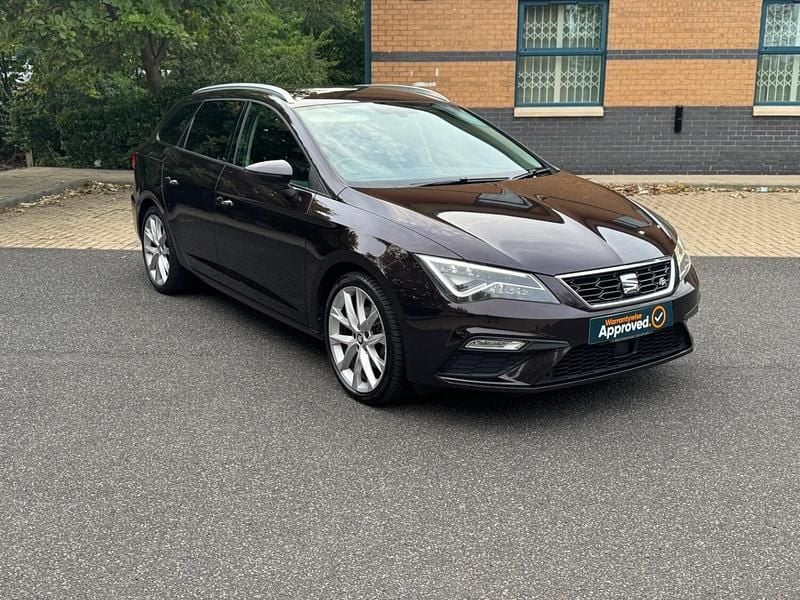Purple Used 2017 Seat Leon FR Estate | £9,495 (Fair price) - Image 1/3