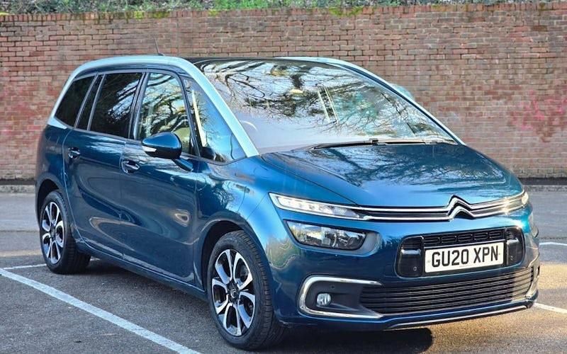 Used Citroën C4 SpaceTourer Feel 131 HP (96 kW) 2020 Blue MPV