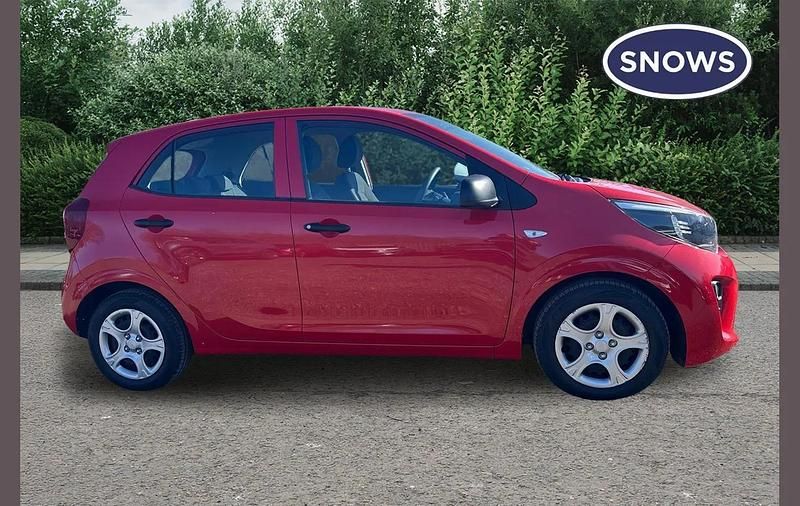 Used Kia Picanto 66 HP (48 kW) 2018 Red Hatchback