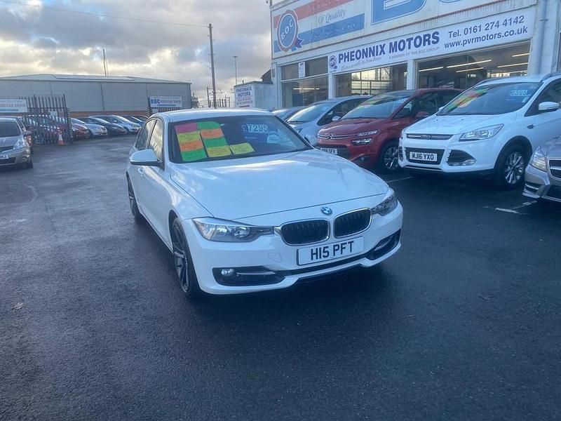 Used BMW 318 Sport Line 2014 White Sedan