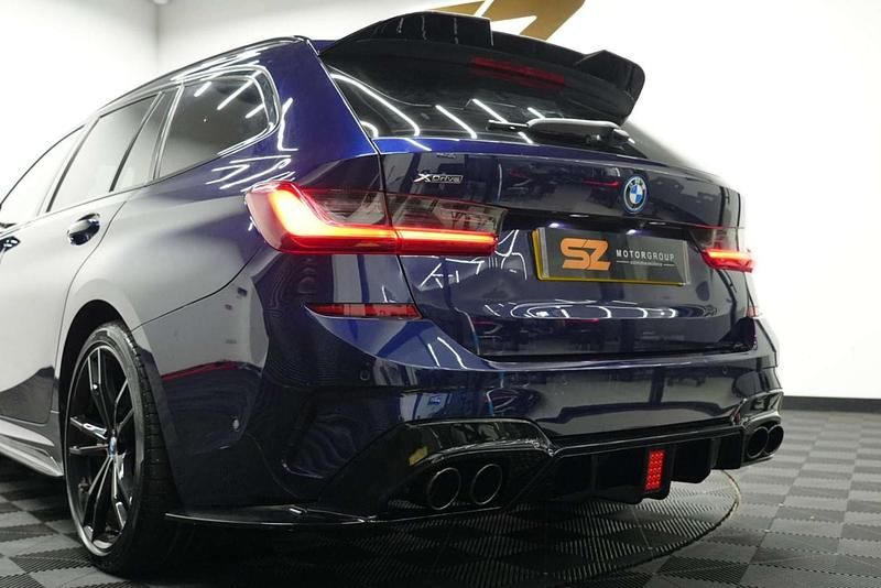 Used BMW 330e M Sport 288 HP (211 kW) 2022 Blue Estate