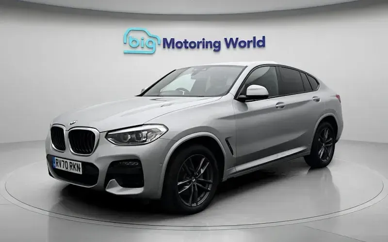 Used BMW X4 M Sport 190 HP (139 kW) 2020 Silver SUV