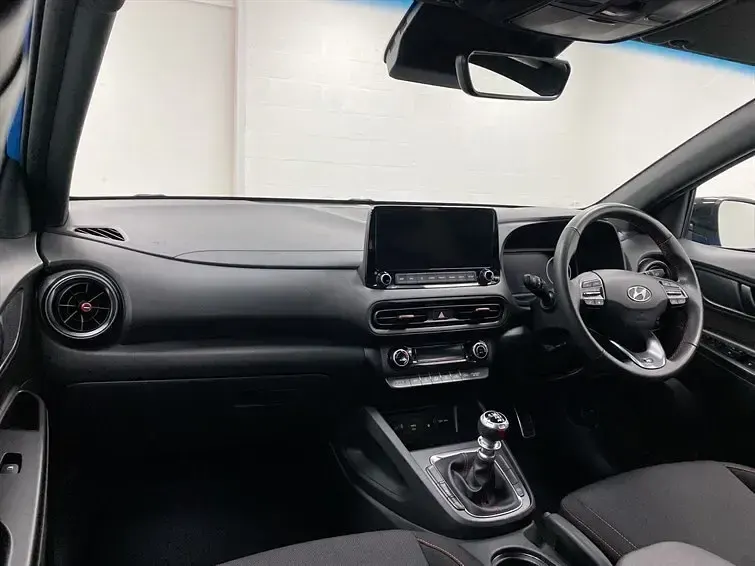 Used Hyundai Kona N Line 120 HP (88 kW) 2021 Blue SUV