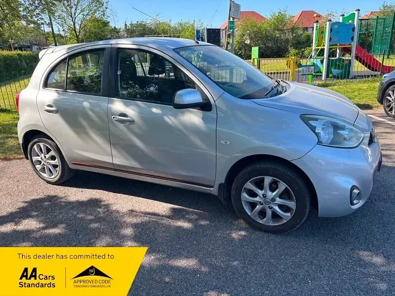 Used Nissan Micra Acenta 80 HP (58 kW) 2016 Silver Hatchback