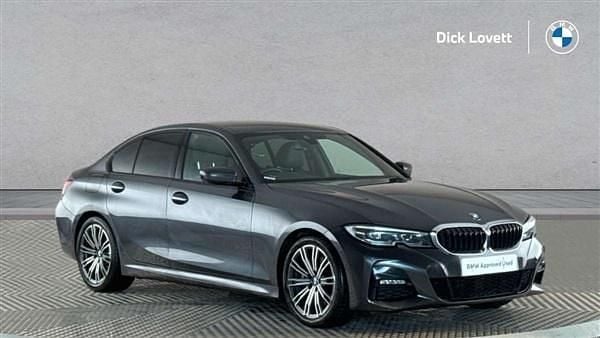 Grey Used 2021 BMW 330 M Sport Sedan | £25,800 (Good price) - Image 1/4