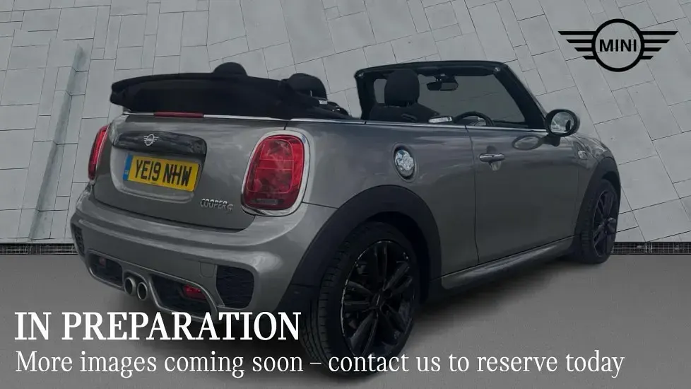 Used Mini Cooper S Cabriolet Sport 189 HP (139 kW) 2019 Silver Cabriolet
