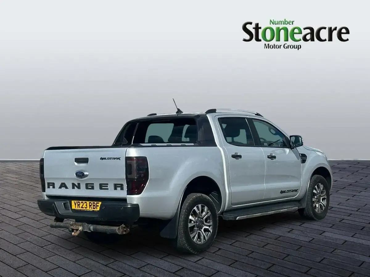Begagnad Ford Ranger Wildtrack 213 HK (156 kW) 2023 Silver Pickup